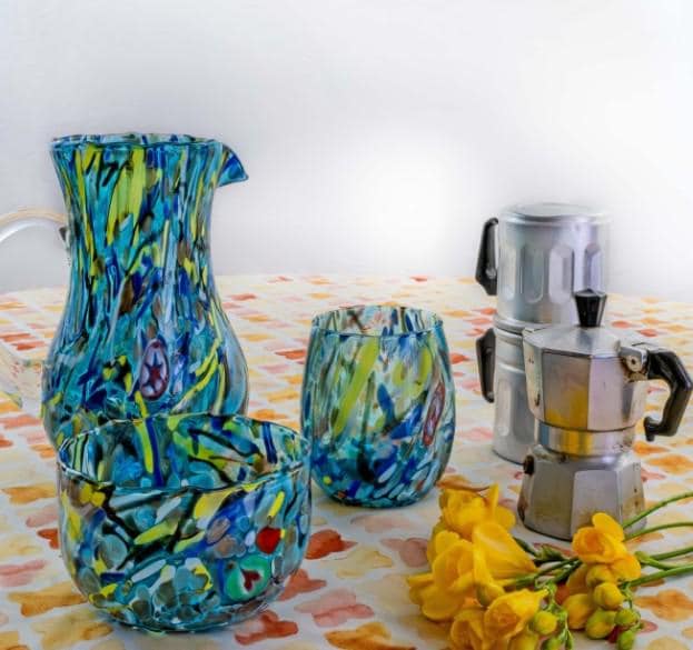 MurArt Brocca in Vetro di Murano da 1000ml Collezione MG B12