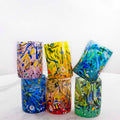 MurArt Bicchieri in vetro di Murano Collezione MG B1 Set da 6 bicchieri da 250 ml