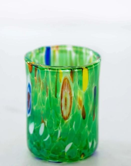 MurArt Bicchieri da Liquore in Vetro di Murano Collezione B1 Set da 6 bicchieri da 30ml