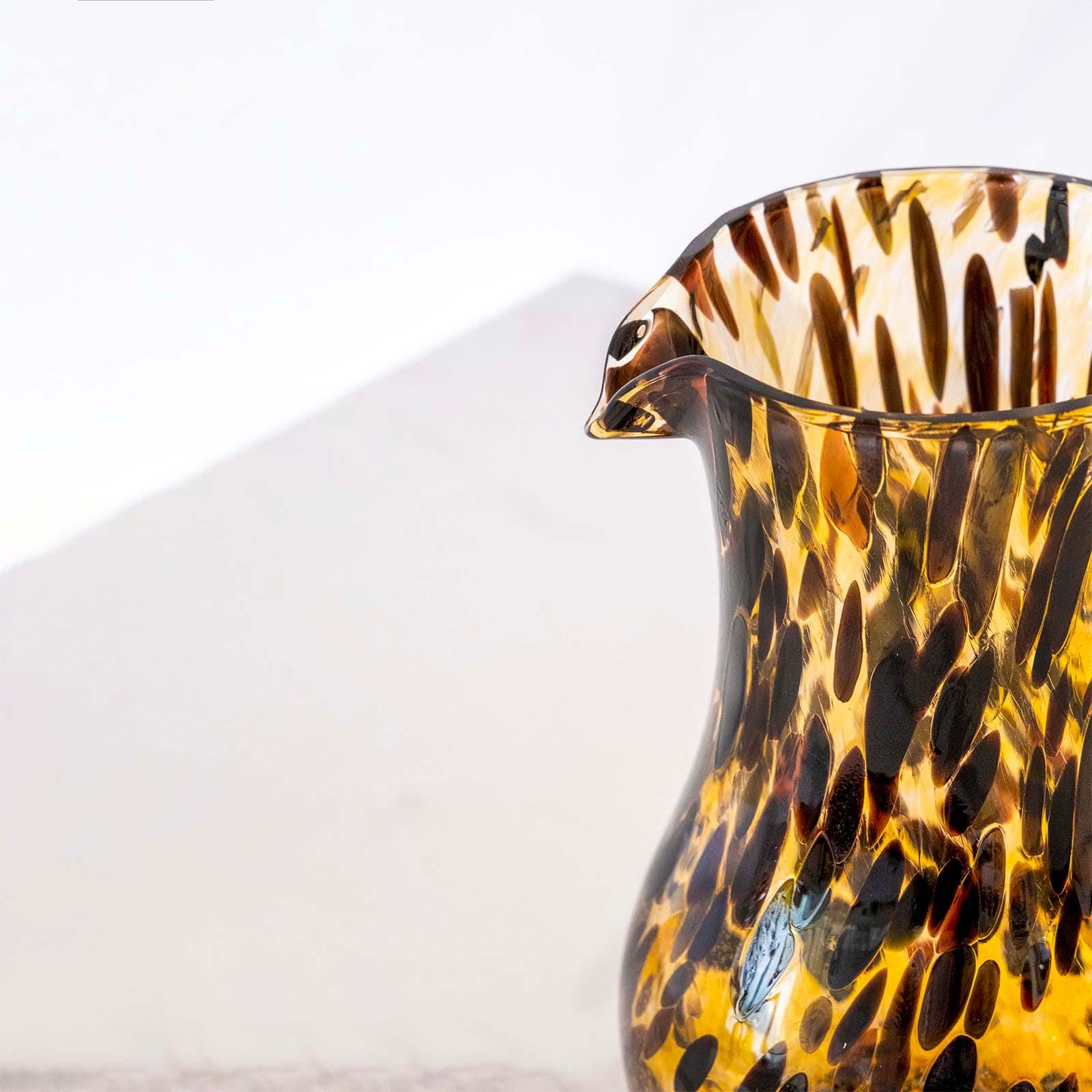 MurArt Brocca in Vetro di Murano da 1000ml Collezione Animalier B12