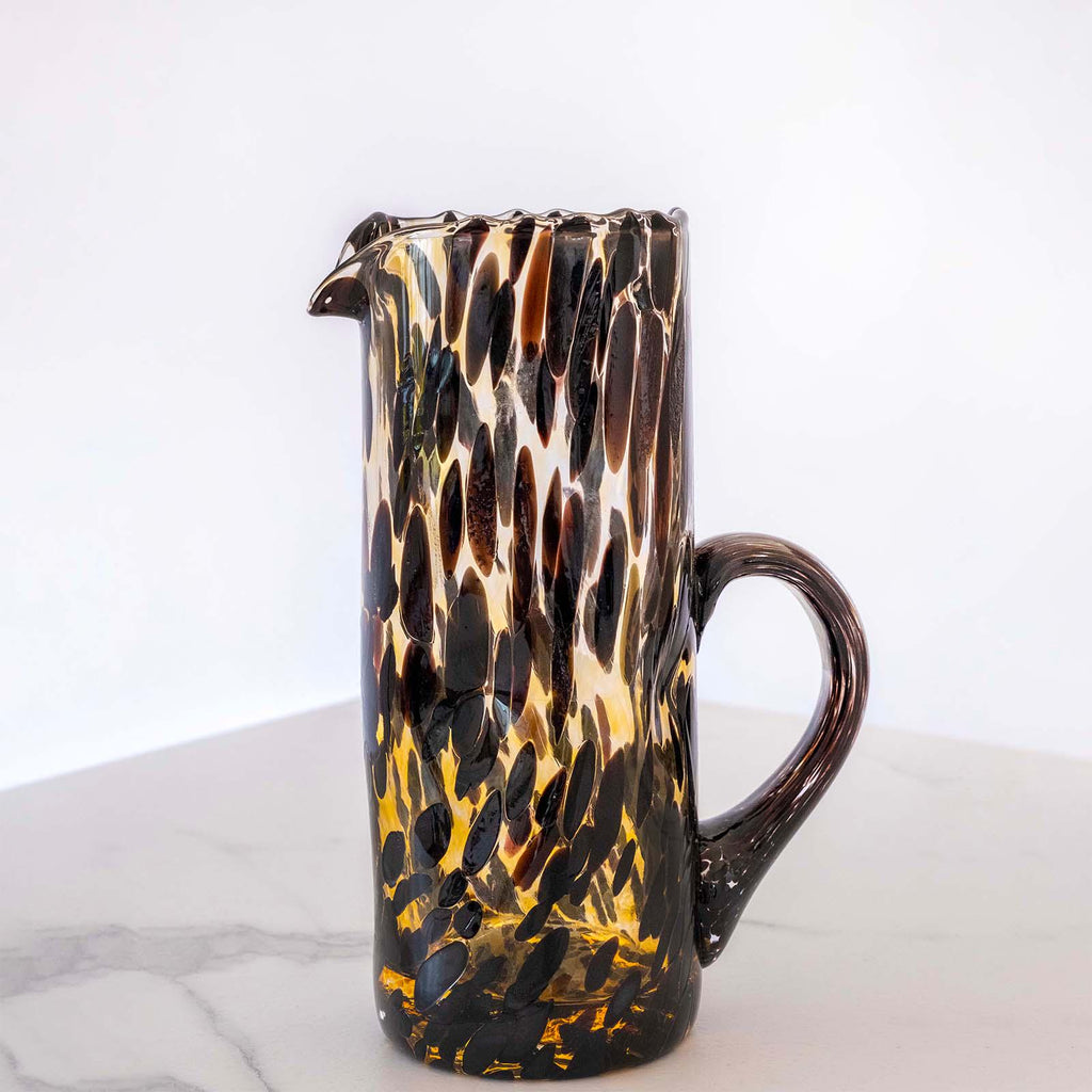 Murano Glass Carafe | Certified Murano Glass | Made in Italy | Decorative Pitcher | Collection Animalier B1