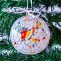 Murano Glass Christmas Ornament | Certified Murano Glass | Made in Italy | Christmas Bauble | Collection Decoro