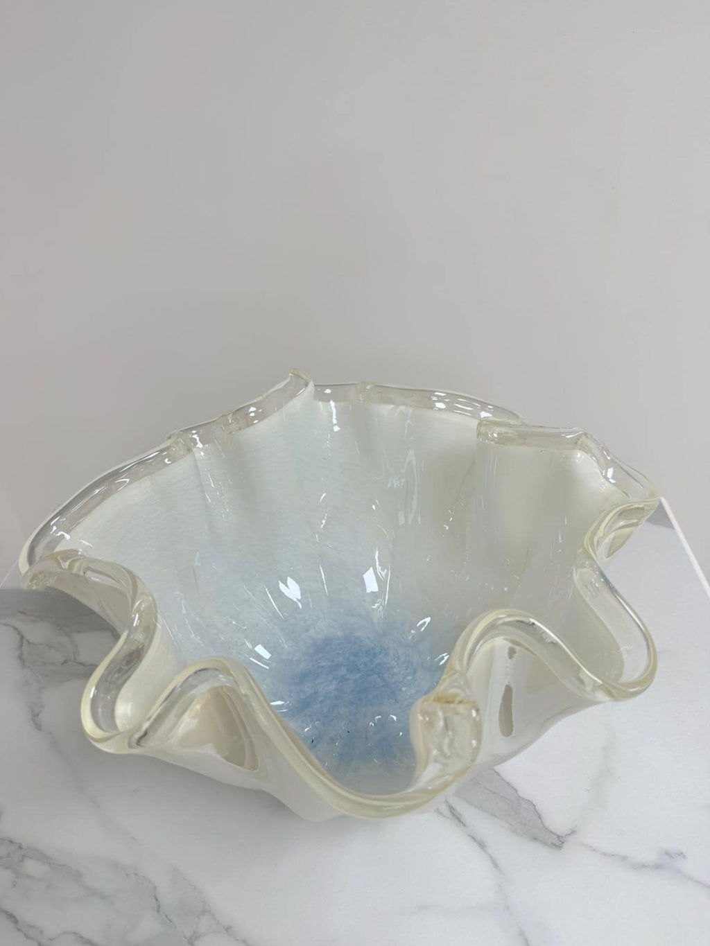 Murano Glass Centerpiece | Certified Murano Glass | Made in Italy | Table Decoration | Collection Fazzoletto