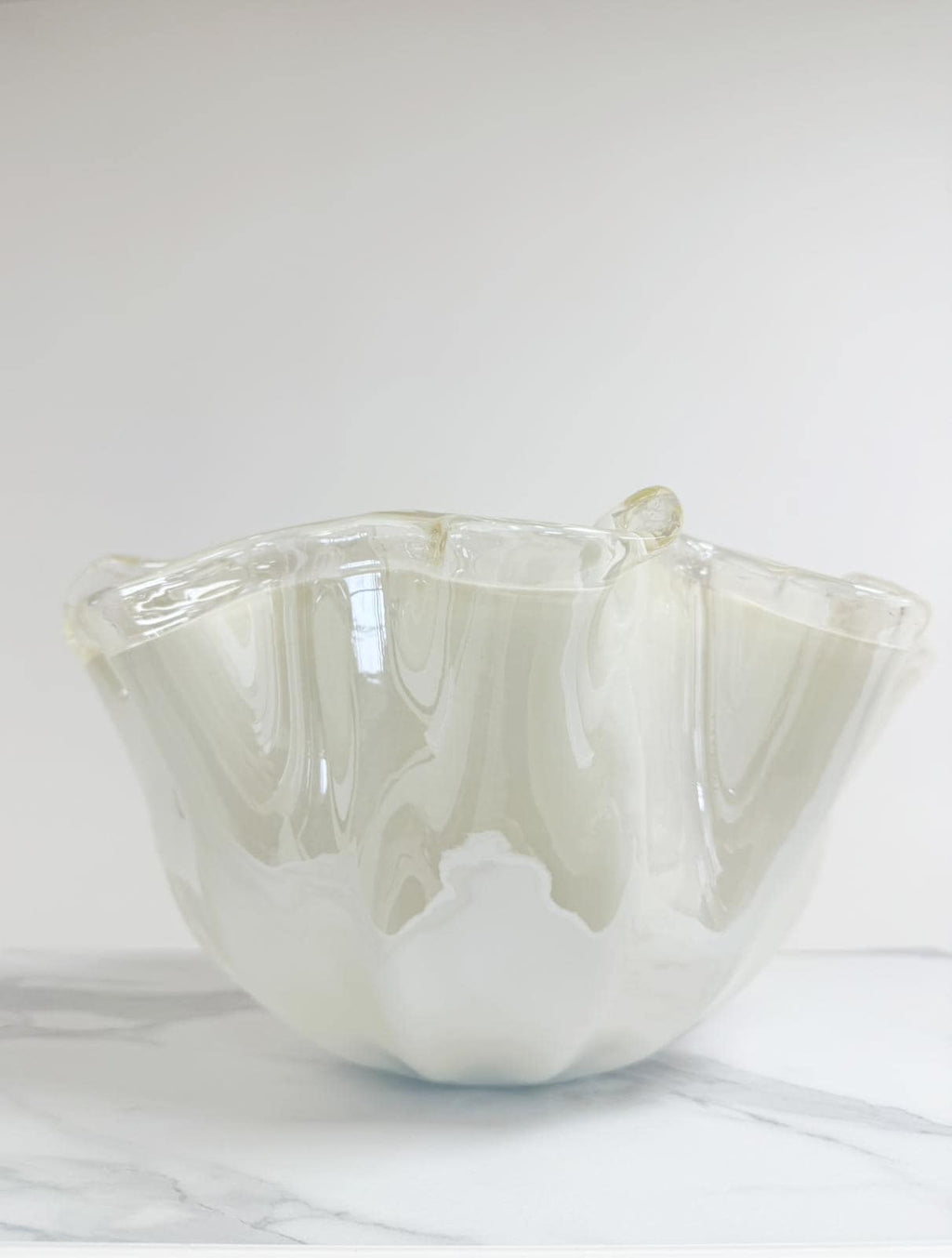 Murano Glass Centerpiece | Certified Murano Glass | Made in Italy | Table Decoration | Collection Fazzoletto