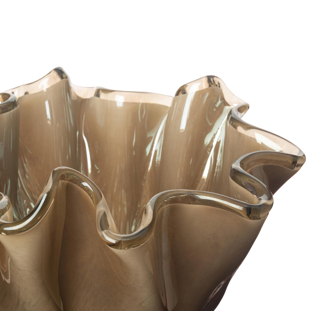 Murano Glass Centerpiece | Certified Murano Glass | Made in Italy | Table Decoration | Collection Fazzoletto