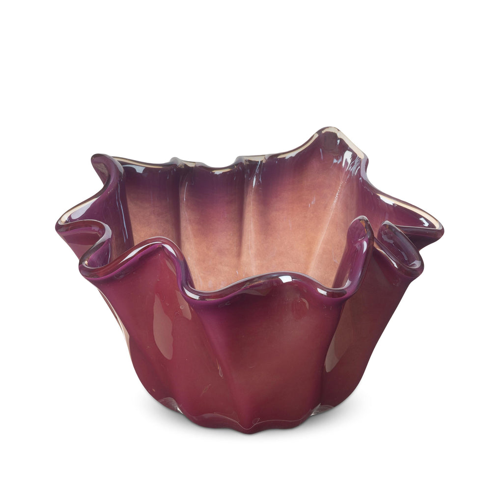 Murano Glass Centerpiece | Certified Murano Glass | Made in Italy | Table Decoration | Collection Fazzoletto