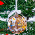 MurArt Palline di Natale in vetro di Murano Collezione MG medie D. 8
