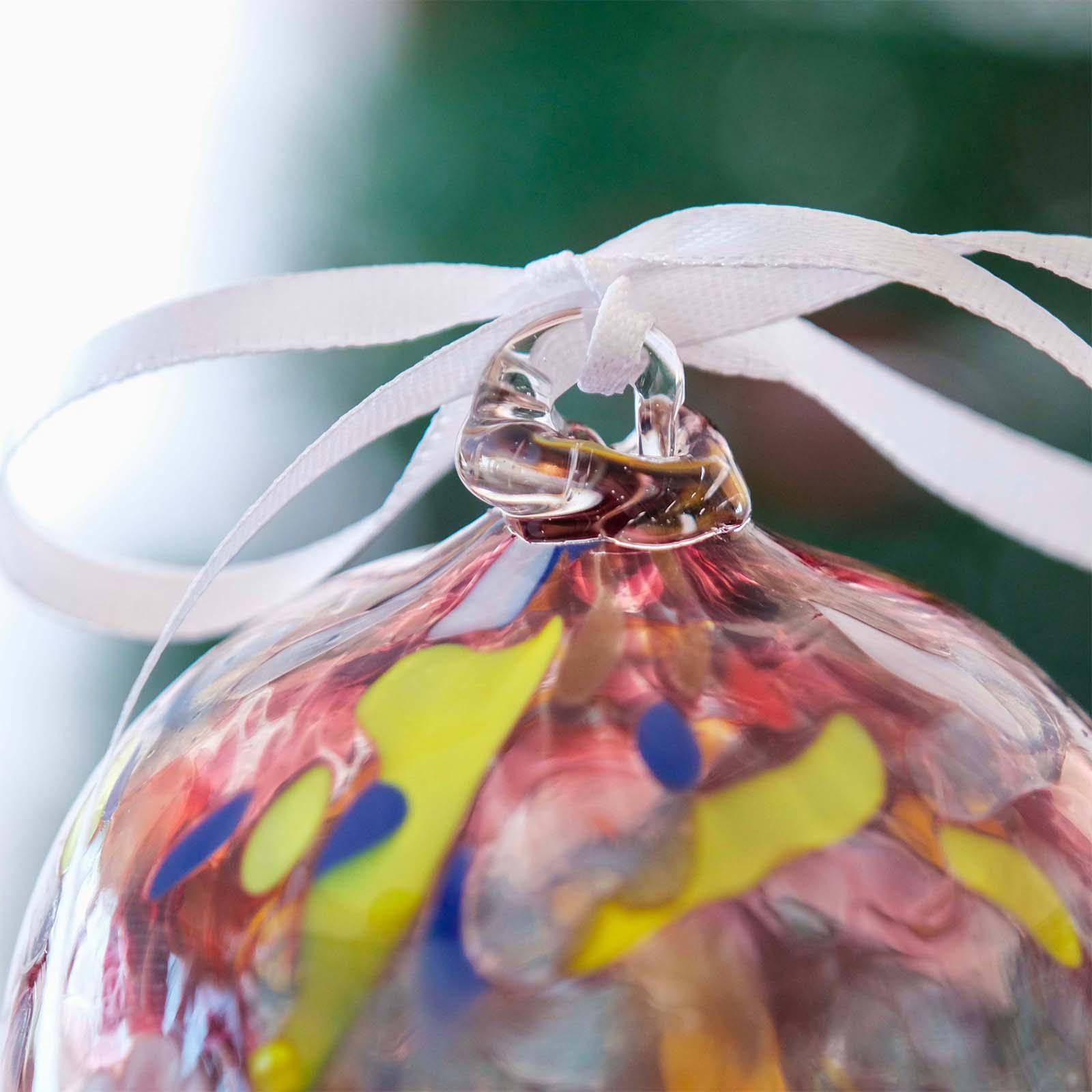 MurArt Palline di Natale in vetro di Murano Collezione MG medie D. 8