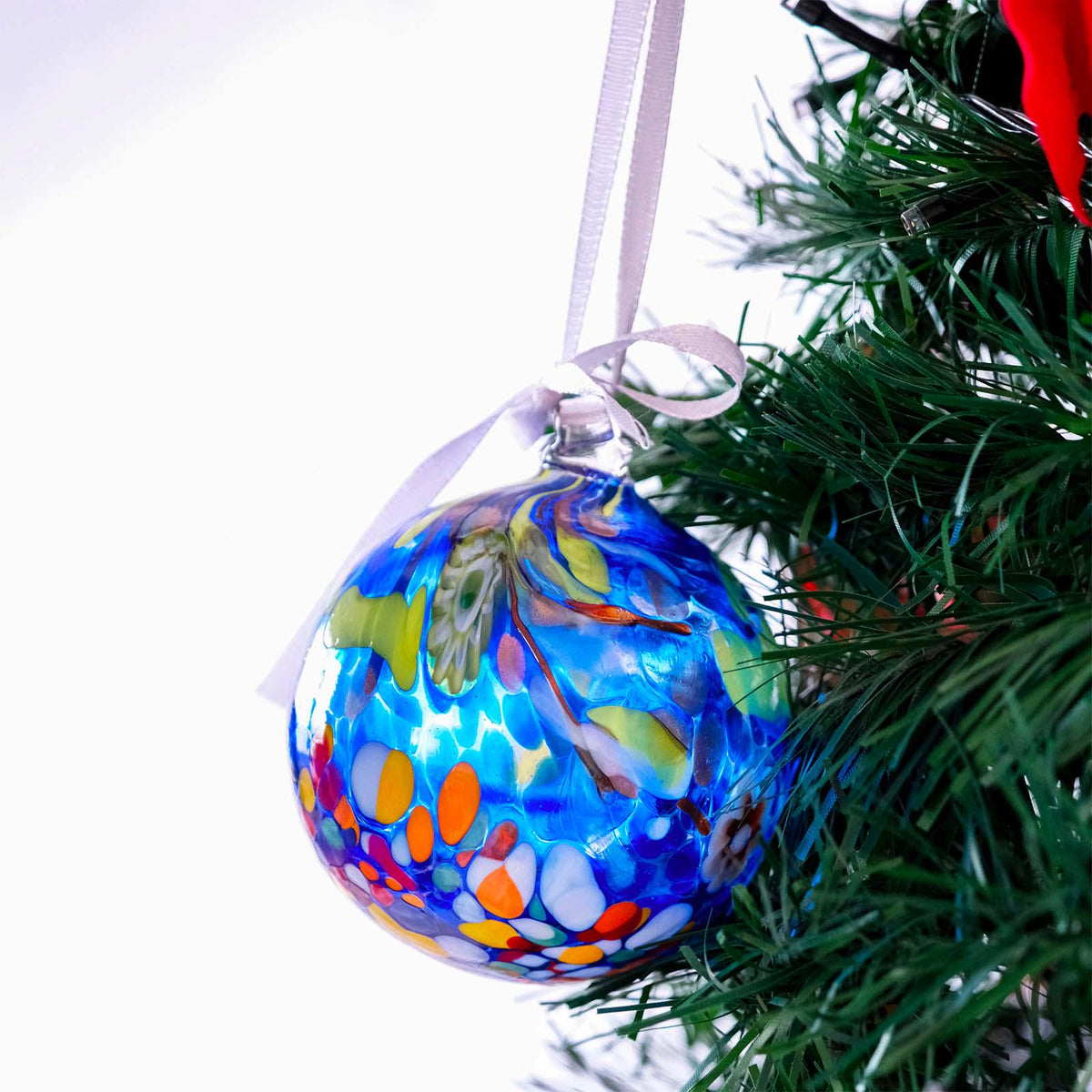 MurArt Palline di Natale in vetro di Murano Collezione MG medie D. 8