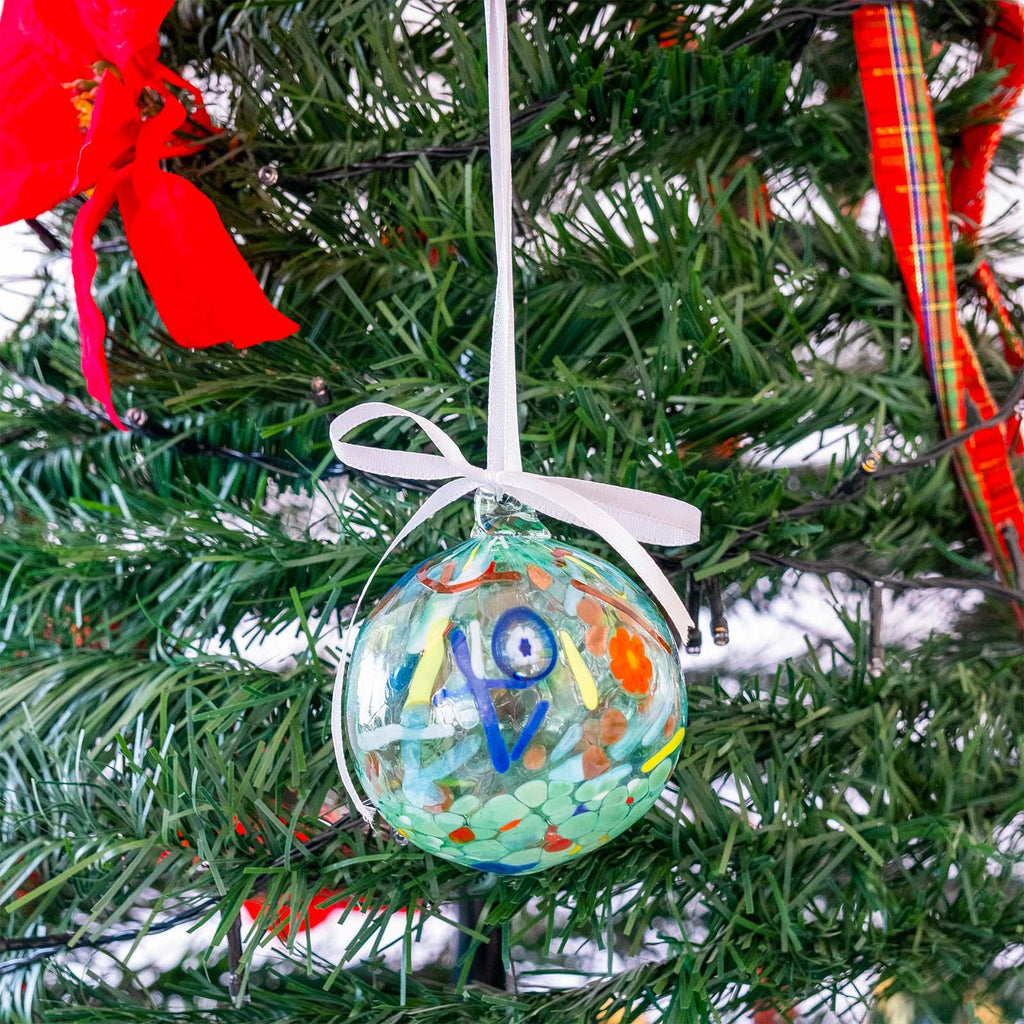MurArt Palline di Natale in vetro di Murano Collezione MG medie D. 8