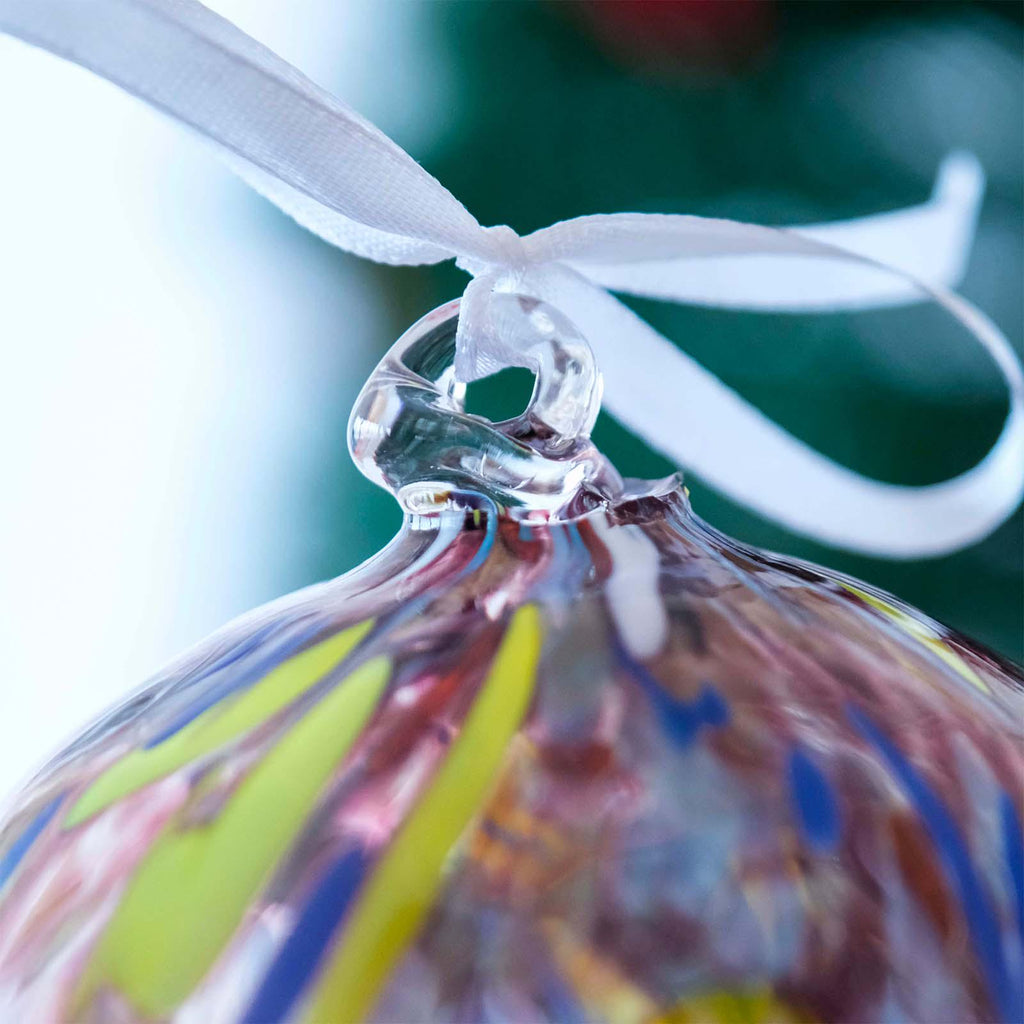 MurArt Palline di Natale in vetro di Murano Collezione MG grandi D. 10