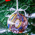 MurArt Palline di Natale in vetro di Murano Collezione MG grandi D. 10
