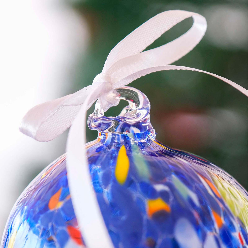 Murano Glass Christmas Ornament | Certified Murano Glass | Made in Italy | Christmas Bauble | Collection Decoro