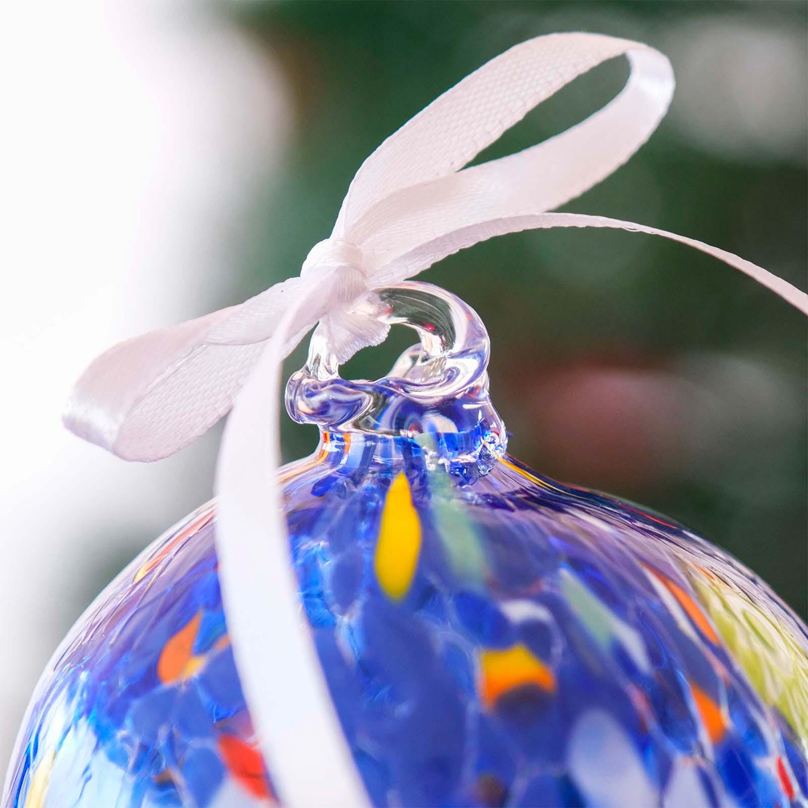 Murano Glass Christmas Ornament | Certified Murano Glass | Made in Italy | Christmas Bauble | Collection Decoro