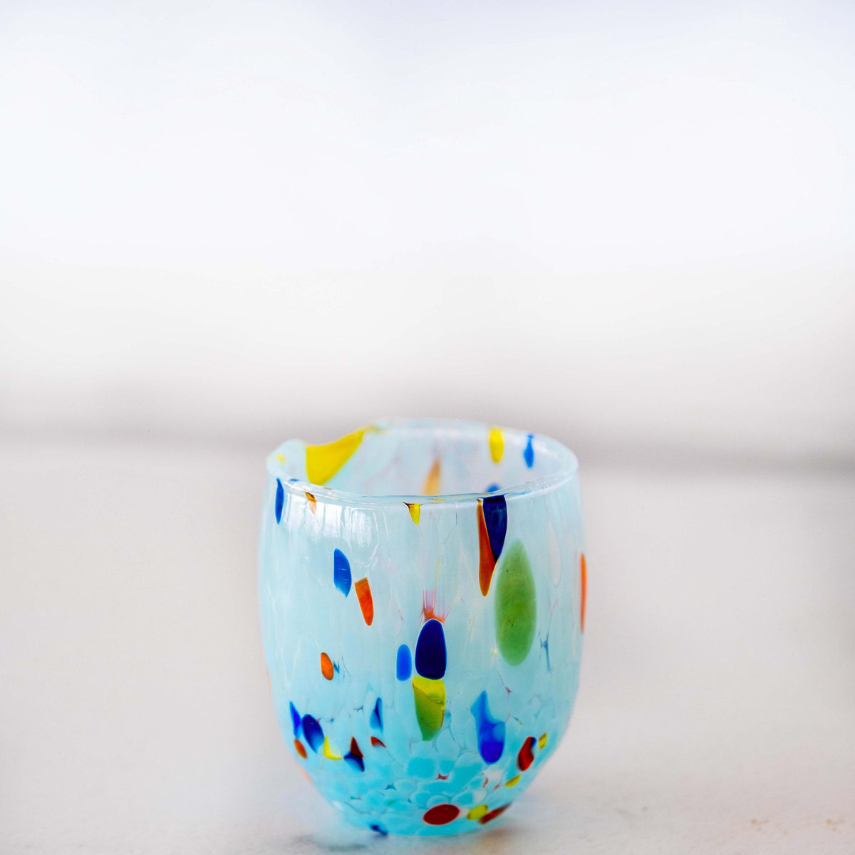 Murano Shot Glass | Certified Murano Glass | Made in Italy | Italian Liqueur Glass | Collection Onde
