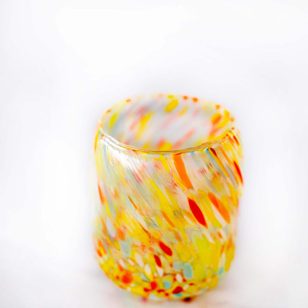 Murano Shot Glass | Certified Murano Glass | Made in Italy | Italian Liqueur Glass | Collection Onde