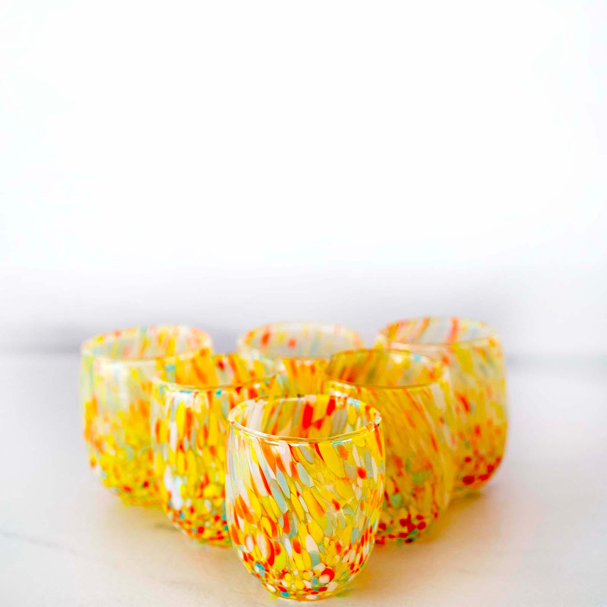 Murano Shot Glass | Certified Murano Glass | Made in Italy | Italian Liqueur Glass | Collection Onde