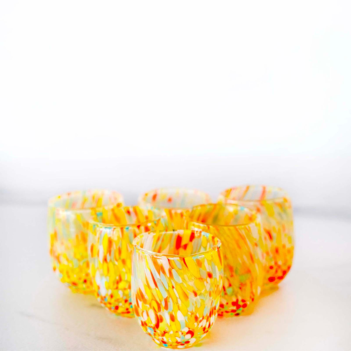 Murano Shot Glass | Certified Murano Glass | Made in Italy | Italian Liqueur Glass | Collection Onde