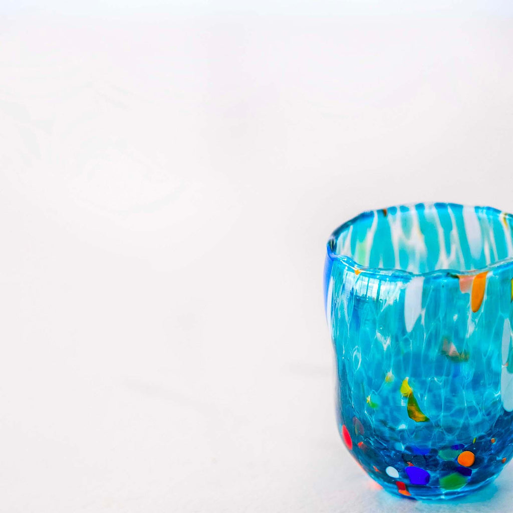Murano Shot Glass | Certified Murano Glass | Made in Italy | Italian Liqueur Glass | Collection Onde
