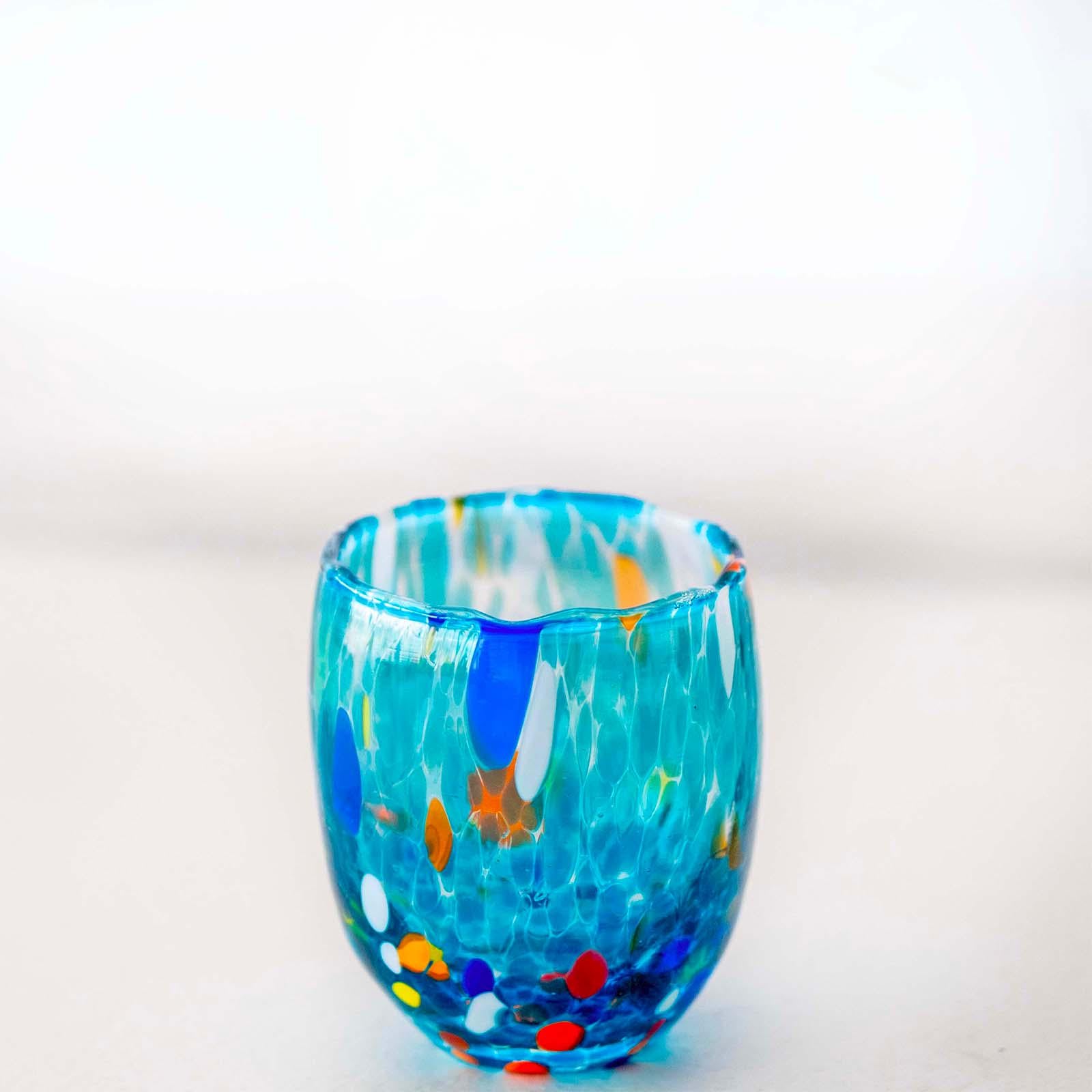 Murano Shot Glass | Certified Murano Glass | Made in Italy | Italian Liqueur Glass | Collection Onde