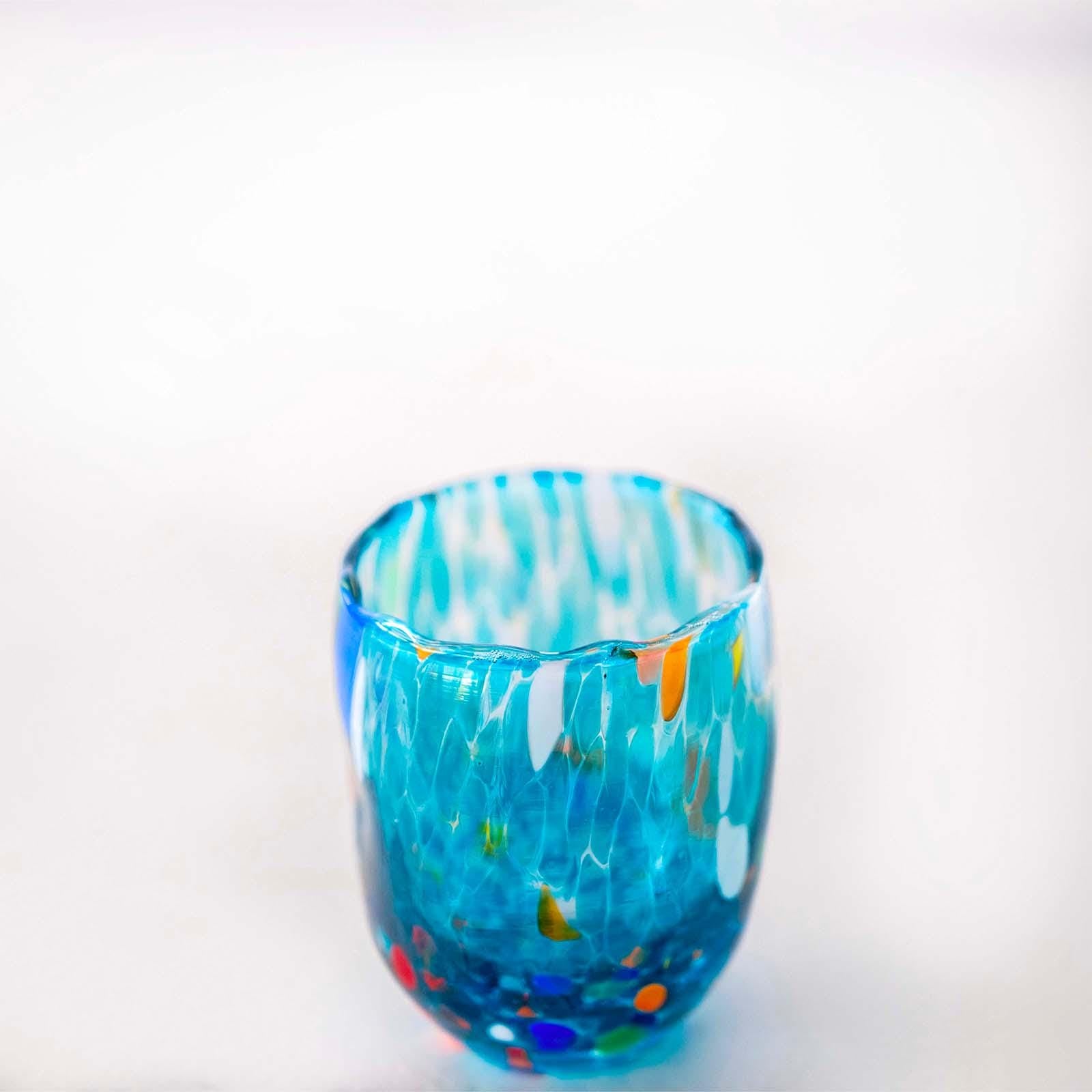 Murano Shot Glass | Certified Murano Glass | Made in Italy | Italian Liqueur Glass | Collection Onde