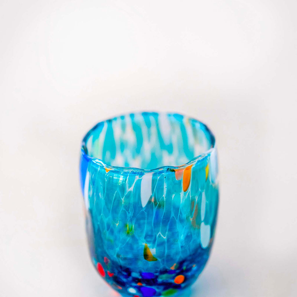 Murano Shot Glass | Certified Murano Glass | Made in Italy | Italian Liqueur Glass | Collection Onde