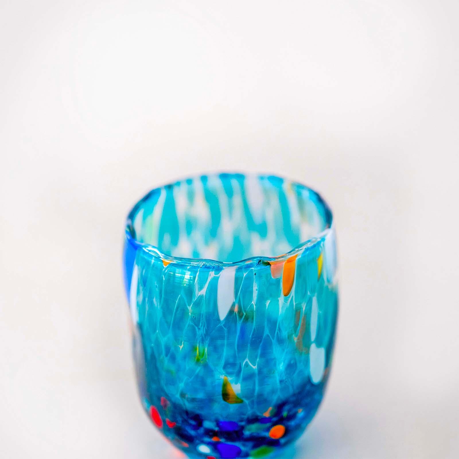 Murano Shot Glass | Certified Murano Glass | Made in Italy | Italian Liqueur Glass | Collection Onde