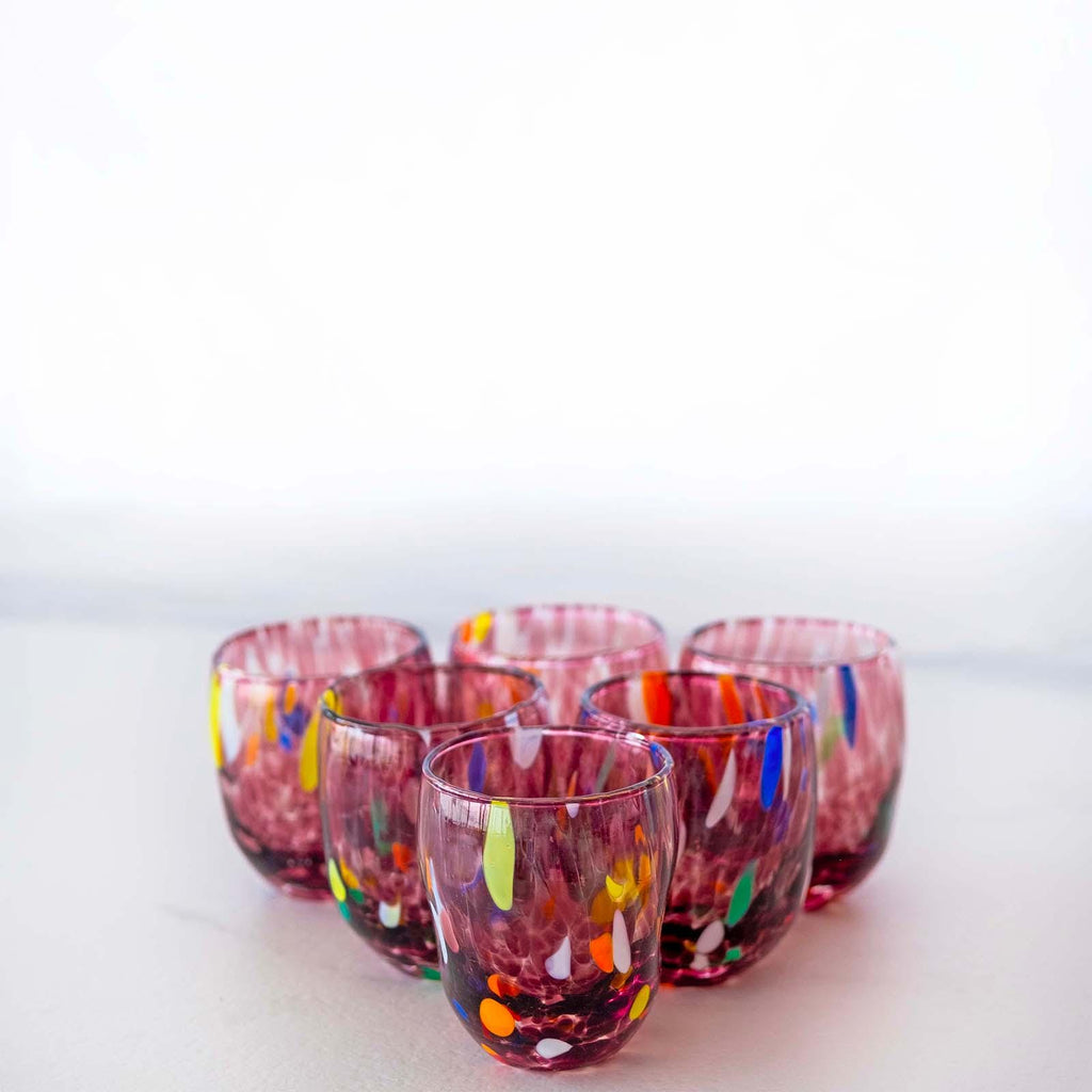 Murano Shot Glass | Certified Murano Glass | Made in Italy | Italian Liqueur Glass | Collection Onde