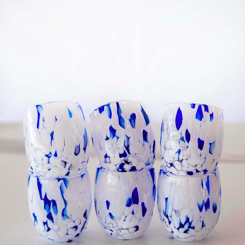 Murano Shot Glass | Certified Murano Glass | Made in Italy | Italian Liqueur Glass | Collection Onde