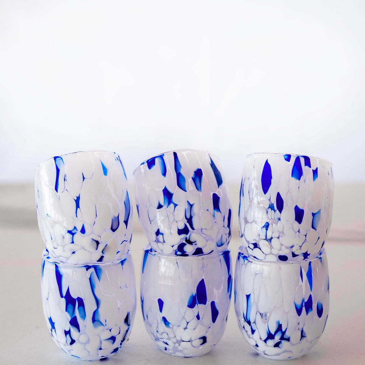 Murano Shot Glass | Certified Murano Glass | Made in Italy | Italian Liqueur Glass | Collection Onde