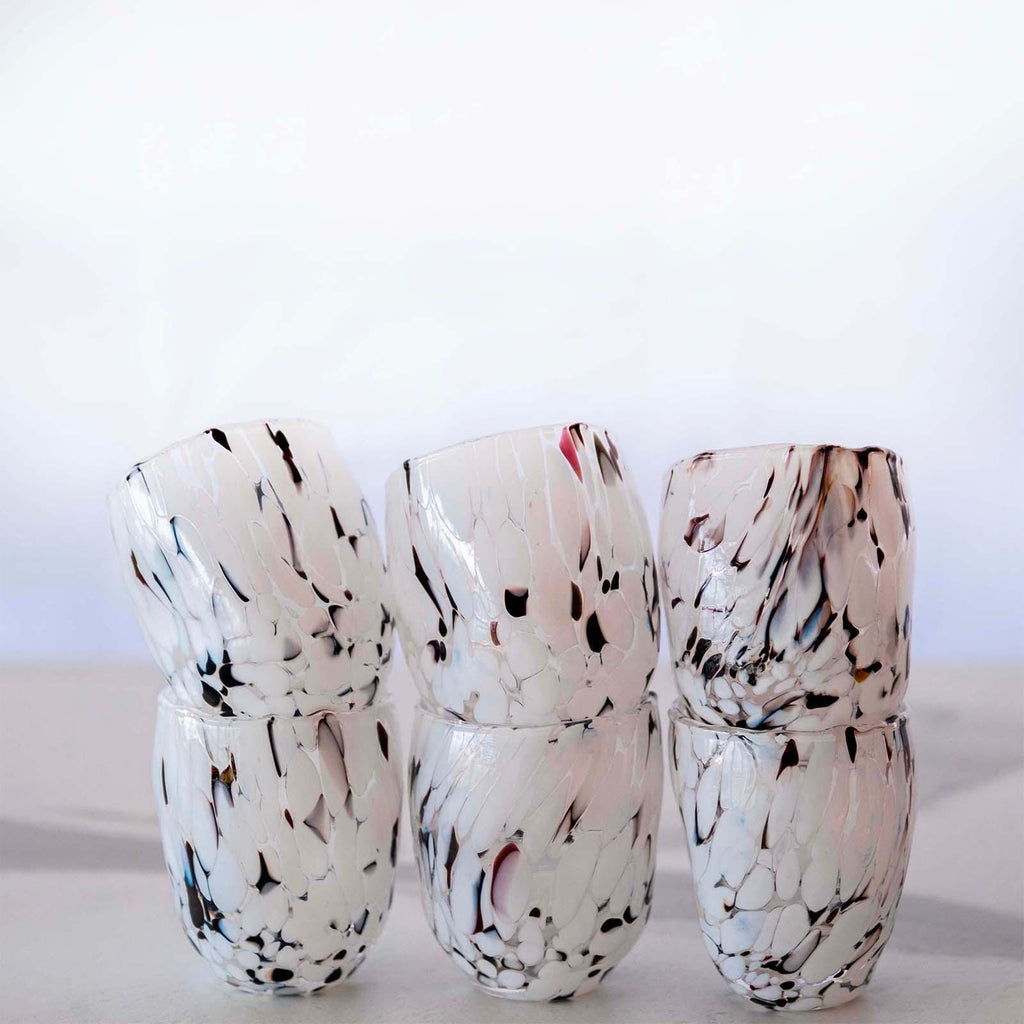 Murano Shot Glass | Certified Murano Glass | Made in Italy | Italian Liqueur Glass | Collection Onde