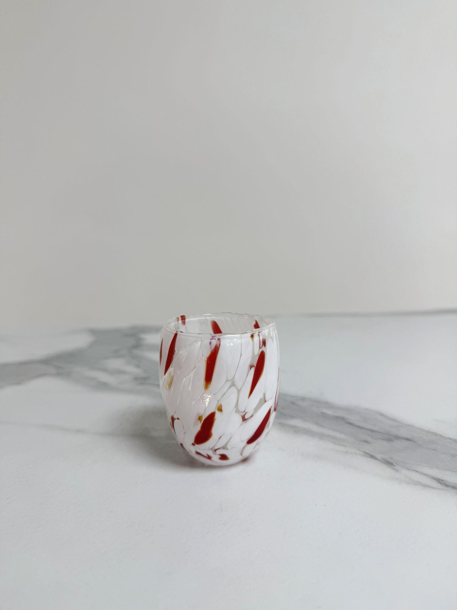 Murano Shot Glass | Certified Murano Glass | Made in Italy | Italian Liqueur Glass | Collection Onde