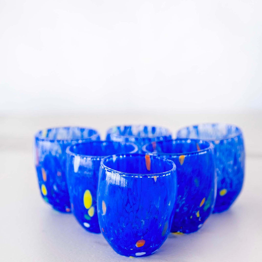 Murano Shot Glass | Certified Murano Glass | Made in Italy | Italian Liqueur Glass | Collection Onde