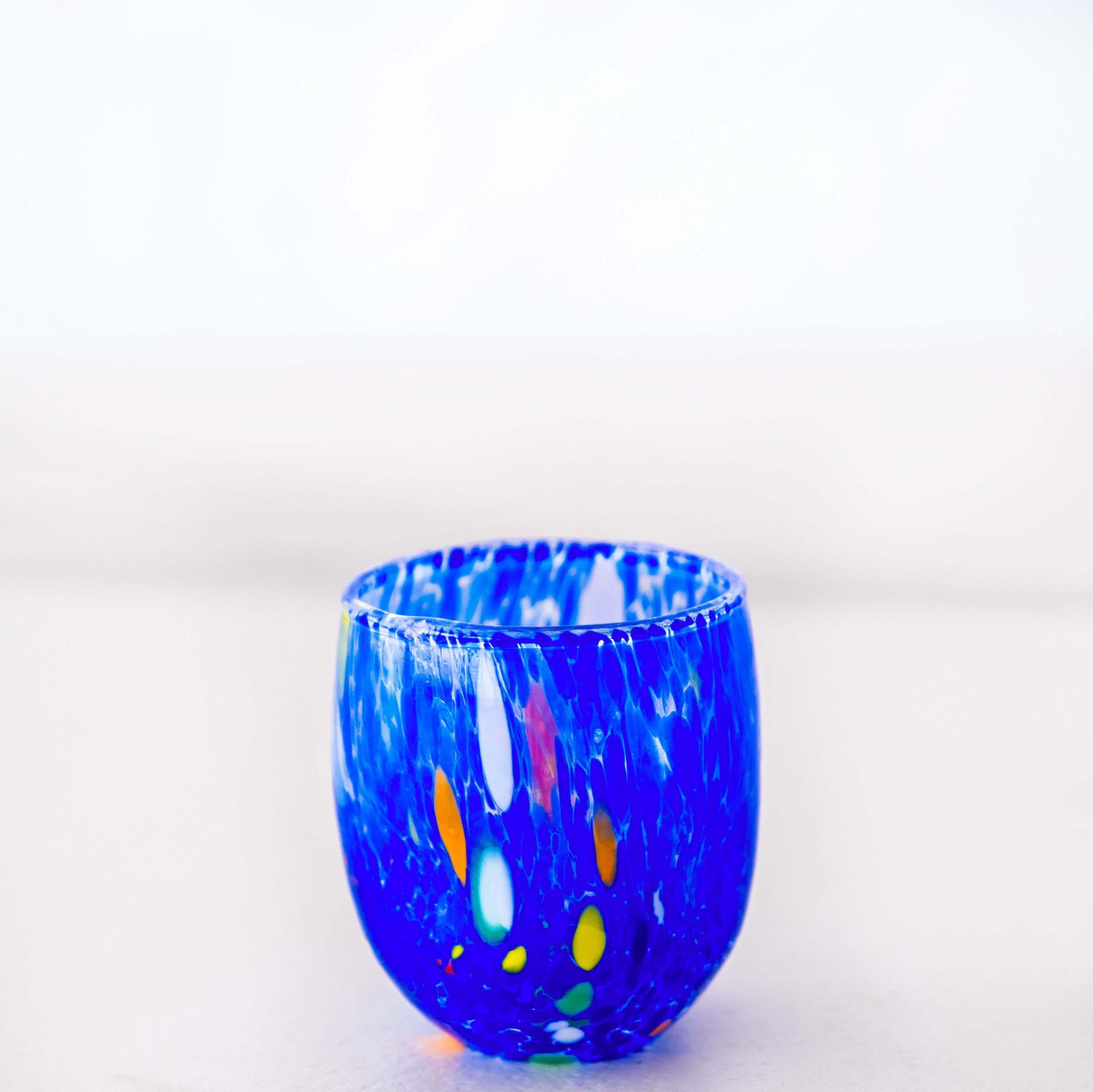 Murano Shot Glass | Certified Murano Glass | Made in Italy | Italian Liqueur Glass | Collection Onde