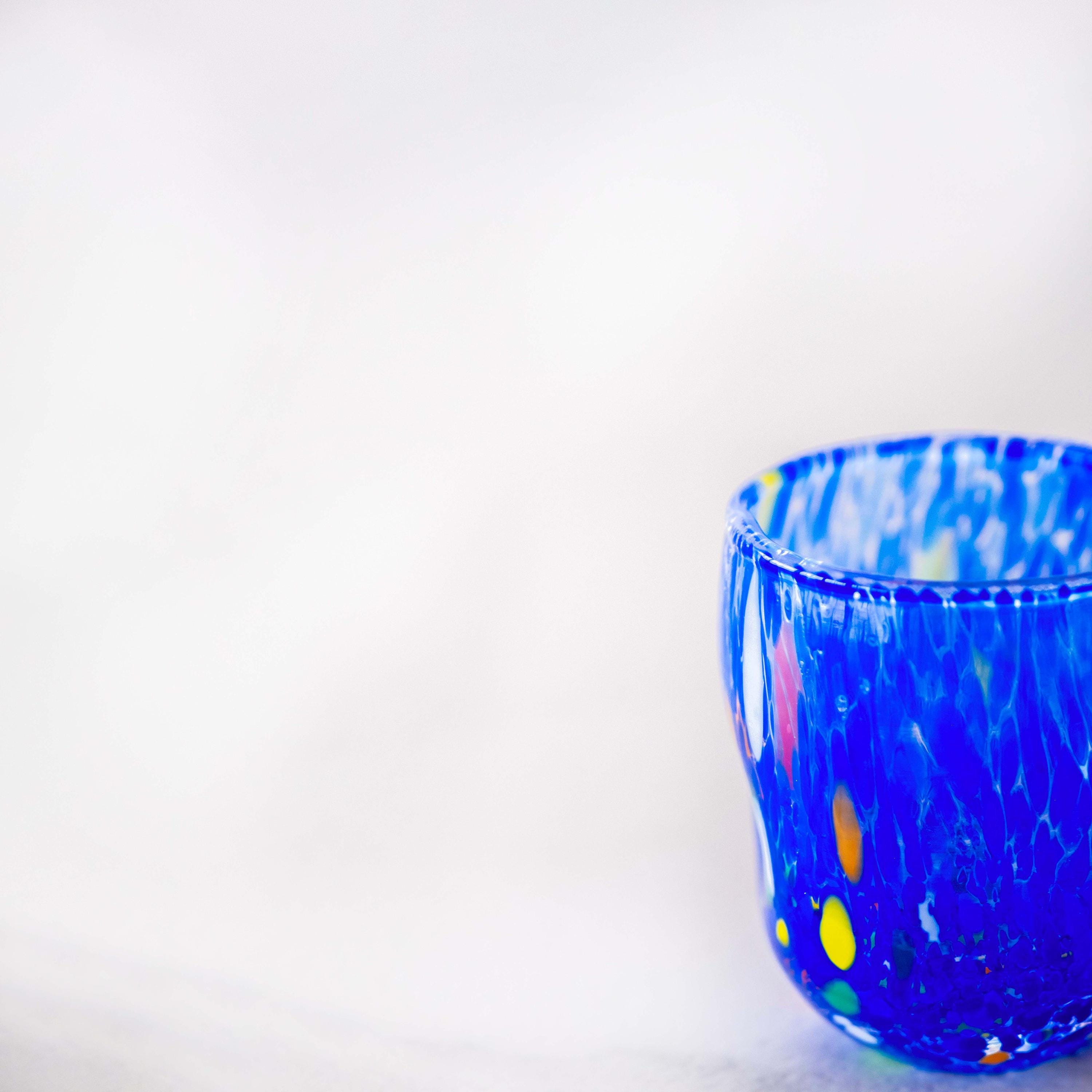 Murano Shot Glass | Certified Murano Glass | Made in Italy | Italian Liqueur Glass | Collection Onde