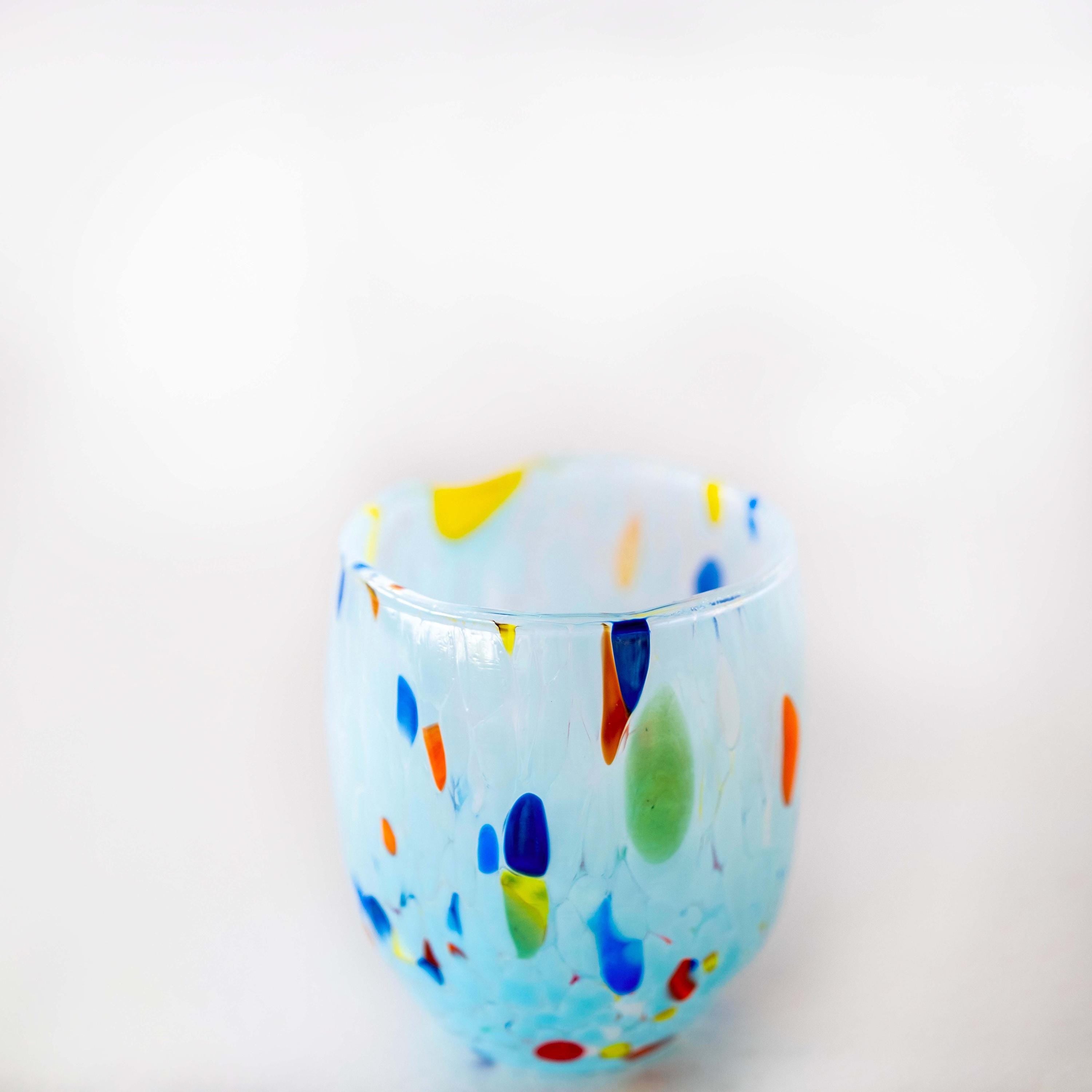 Murano Shot Glass | Certified Murano Glass | Made in Italy | Italian Liqueur Glass | Collection Onde