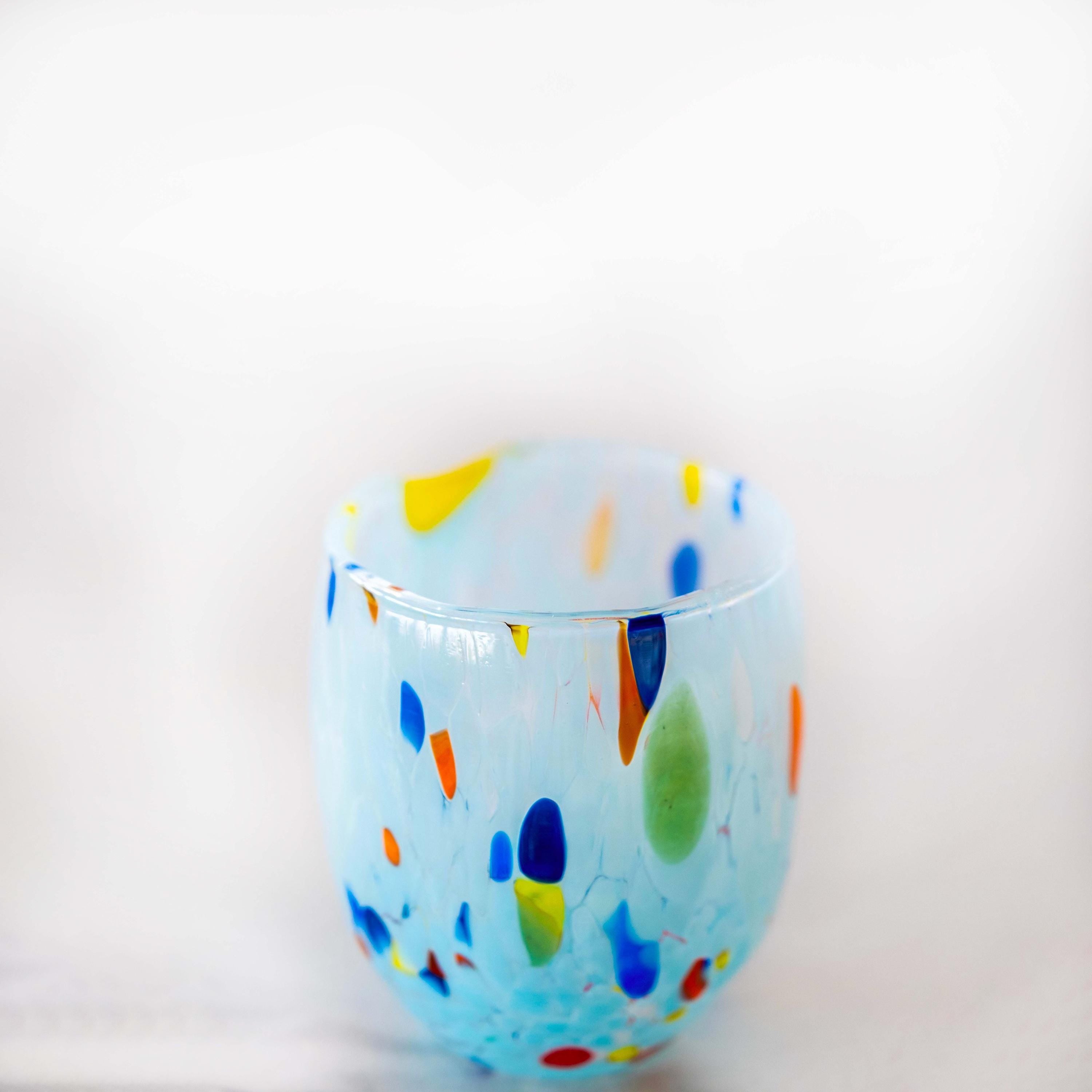 Murano Shot Glass | Certified Murano Glass | Made in Italy | Italian Liqueur Glass | Collection Onde