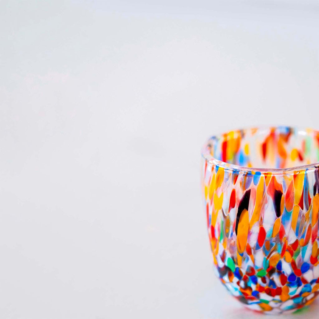 Murano Shot Glass | Certified Murano Glass | Made in Italy | Italian Liqueur Glass | Collection Onde