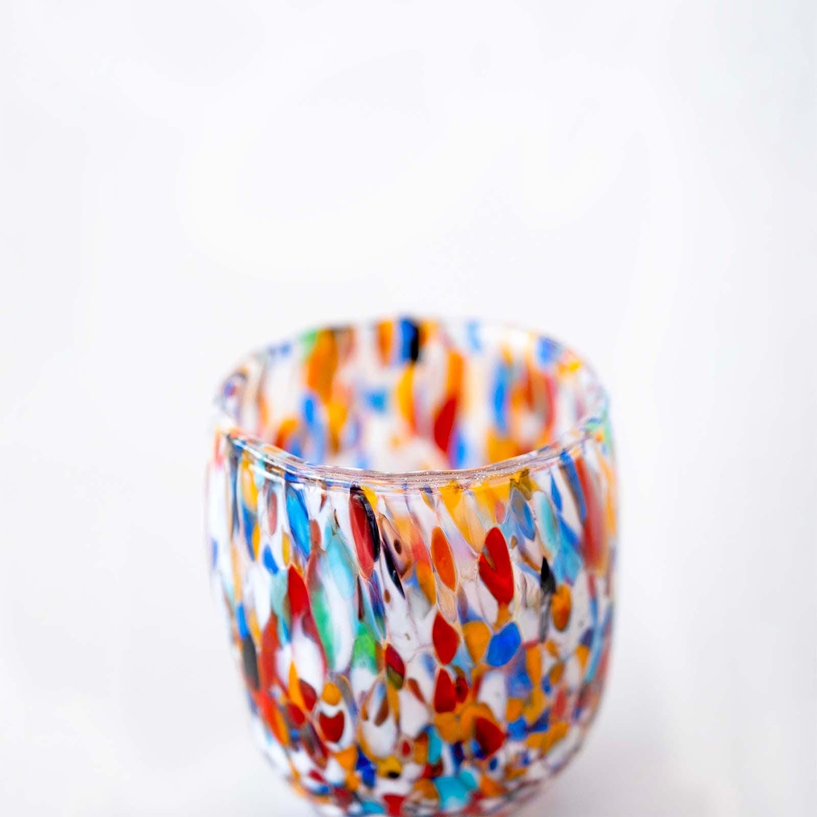 Murano Shot Glass | Certified Murano Glass | Made in Italy | Italian Liqueur Glass | Collection Onde