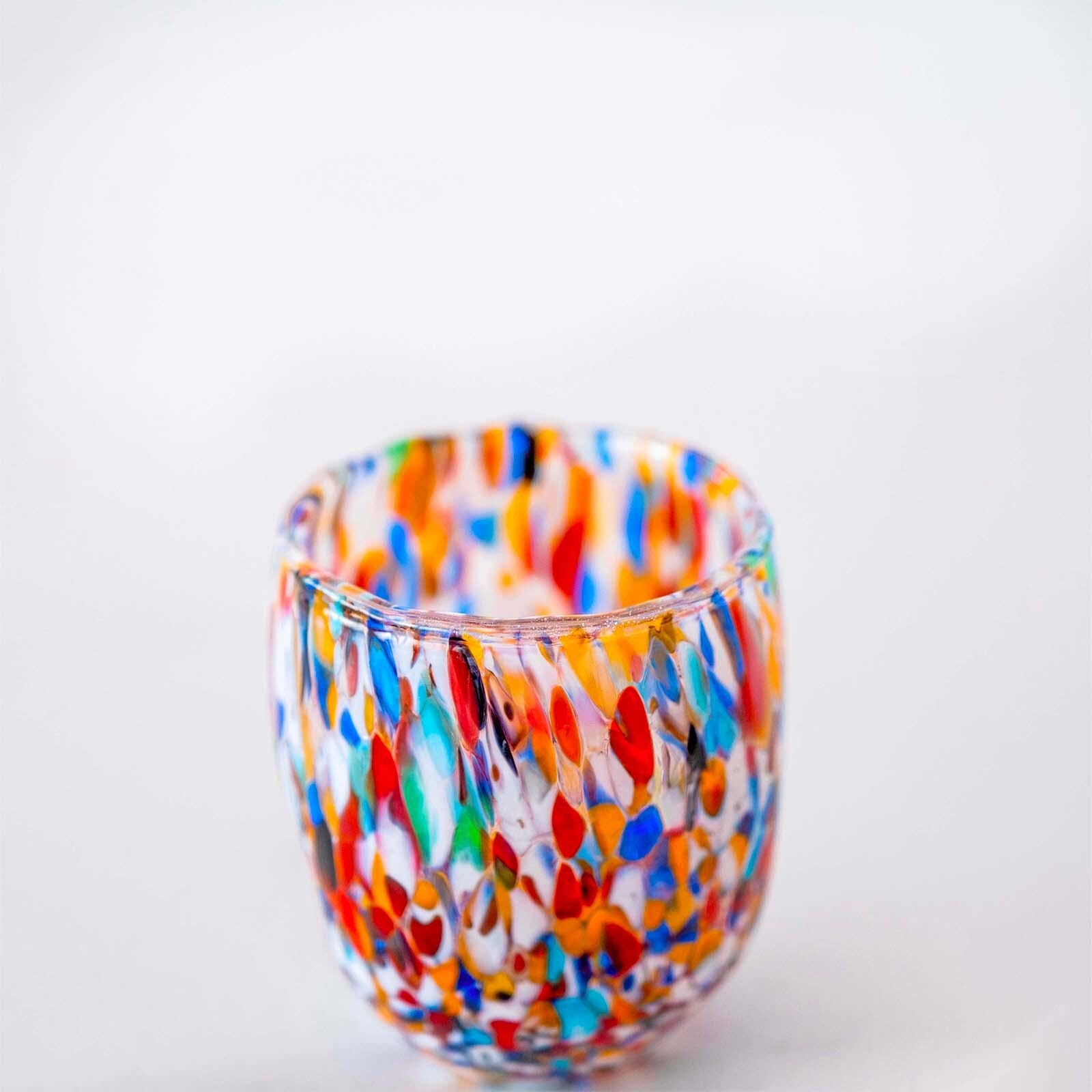Murano Shot Glass | Certified Murano Glass | Made in Italy | Italian Liqueur Glass | Collection Onde