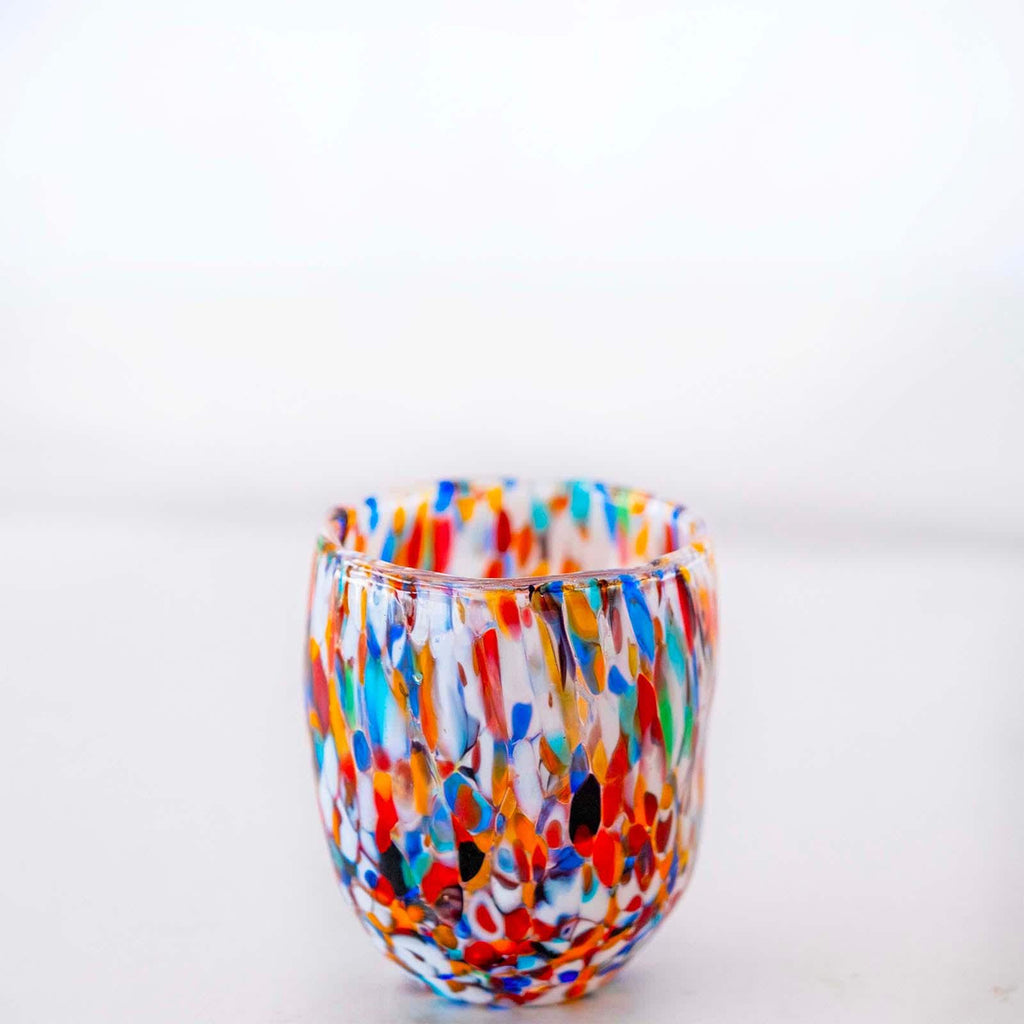 Murano Shot Glass | Certified Murano Glass | Made in Italy | Italian Liqueur Glass | Collection Onde