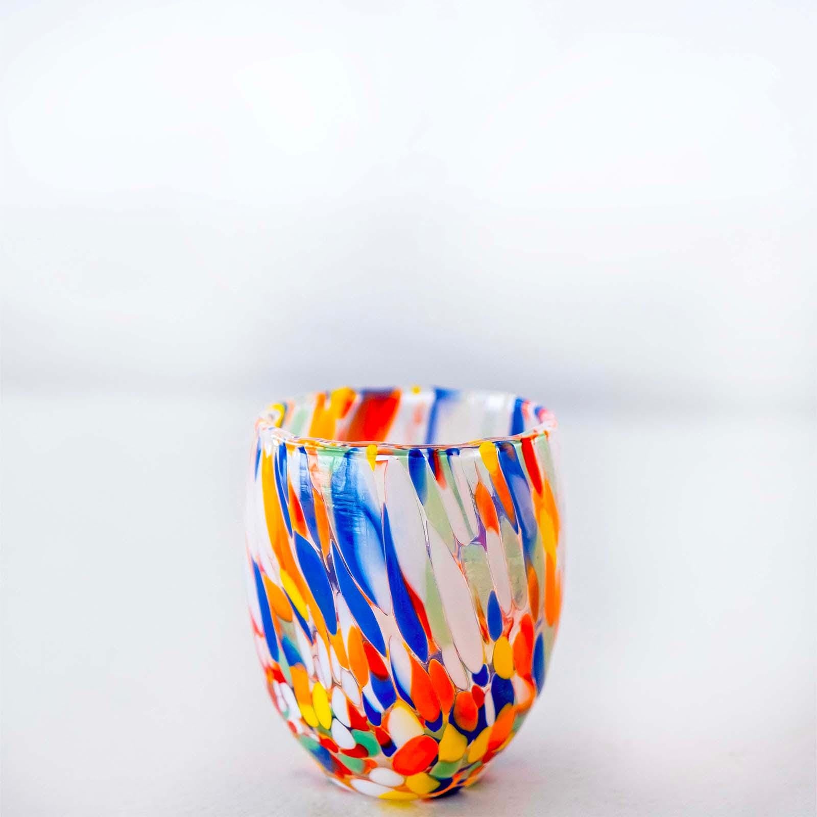 Murano Shot Glass | Certified Murano Glass | Made in Italy | Italian Liqueur Glass | Collection Onde