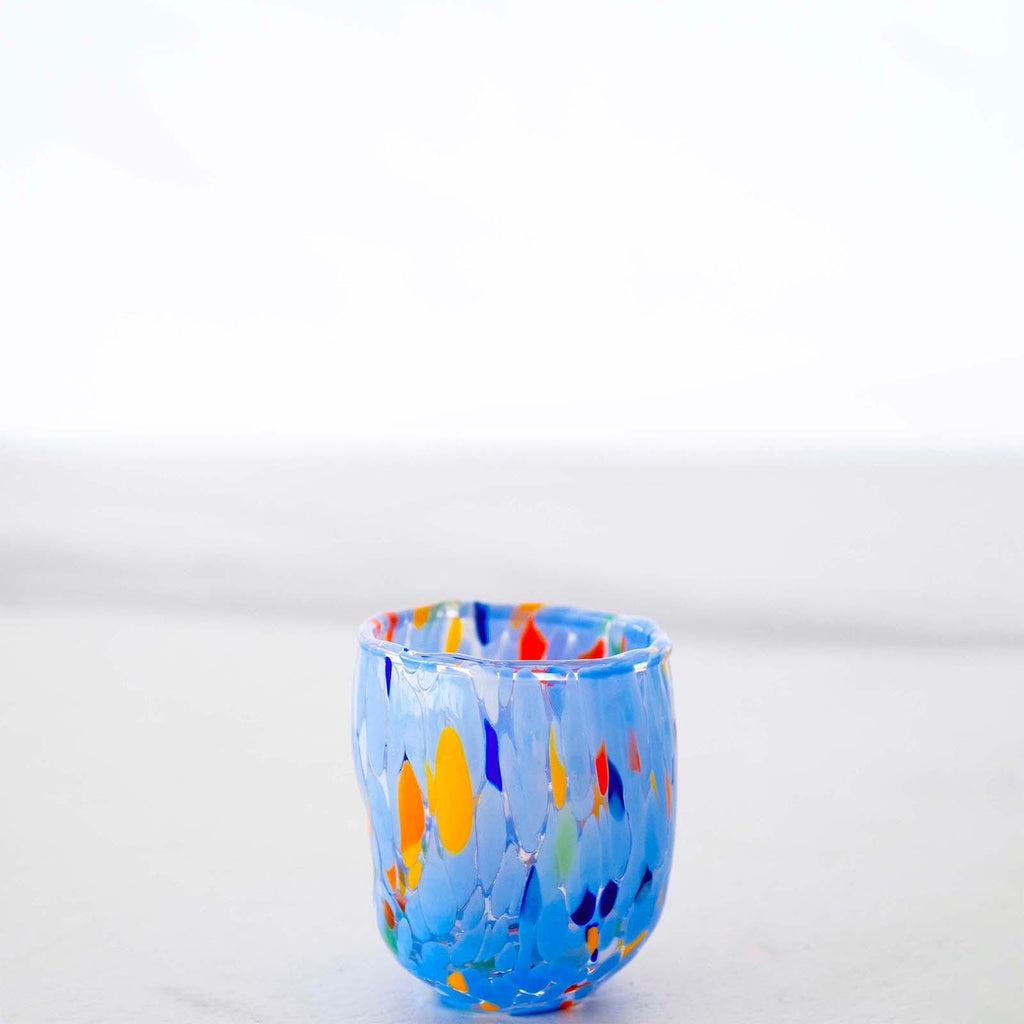 Murano Shot Glass | Certified Murano Glass | Made in Italy | Italian Liqueur Glass | Collection Onde