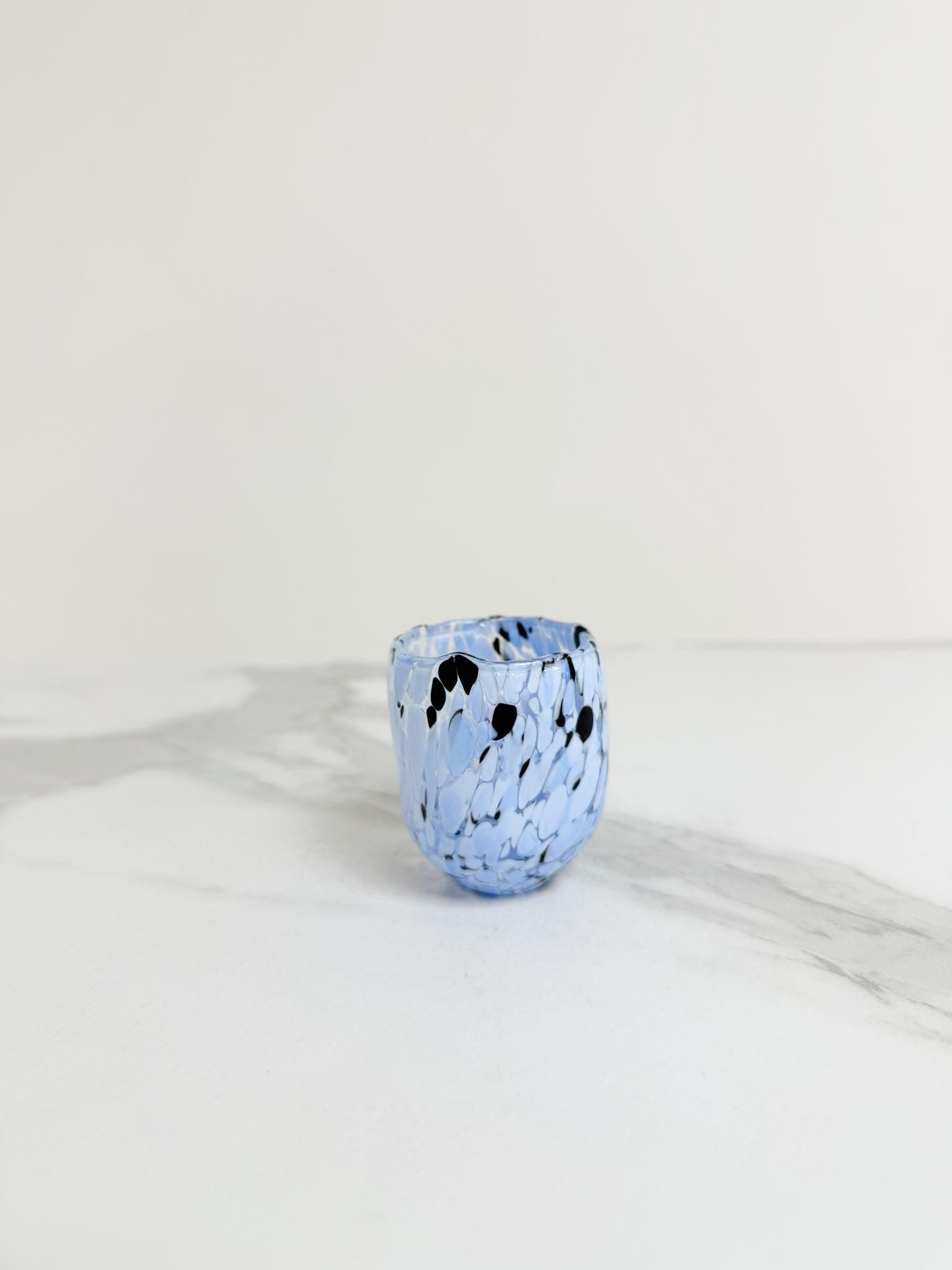 Murano Shot Glass | Certified Murano Glass | Made in Italy | Italian Liqueur Glass | Collection Onde