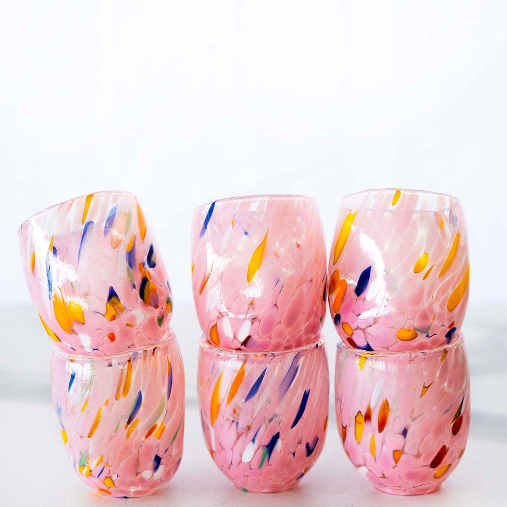 Murano Shot Glass | Certified Murano Glass | Made in Italy | Italian Liqueur Glass | Collection Onde