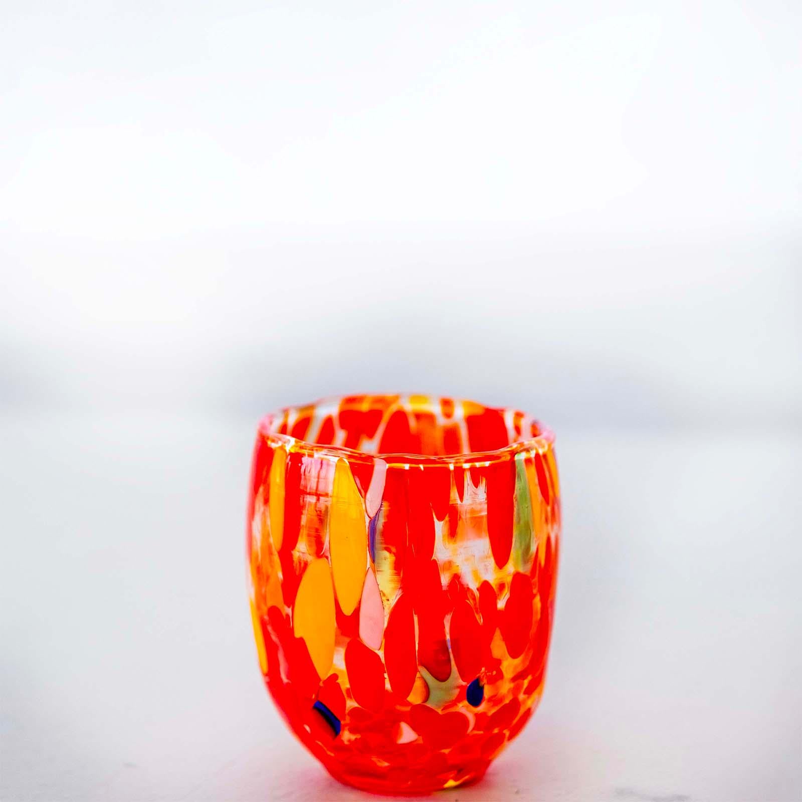 Murano Shot Glass | Certified Murano Glass | Made in Italy | Italian Liqueur Glass | Collection Onde