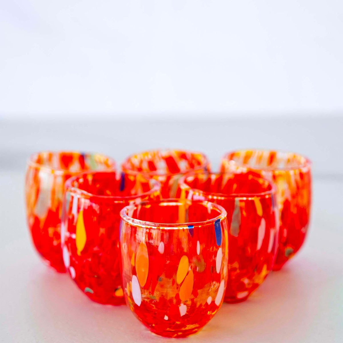 Murano Shot Glass | Certified Murano Glass | Made in Italy | Italian Liqueur Glass | Collection Onde