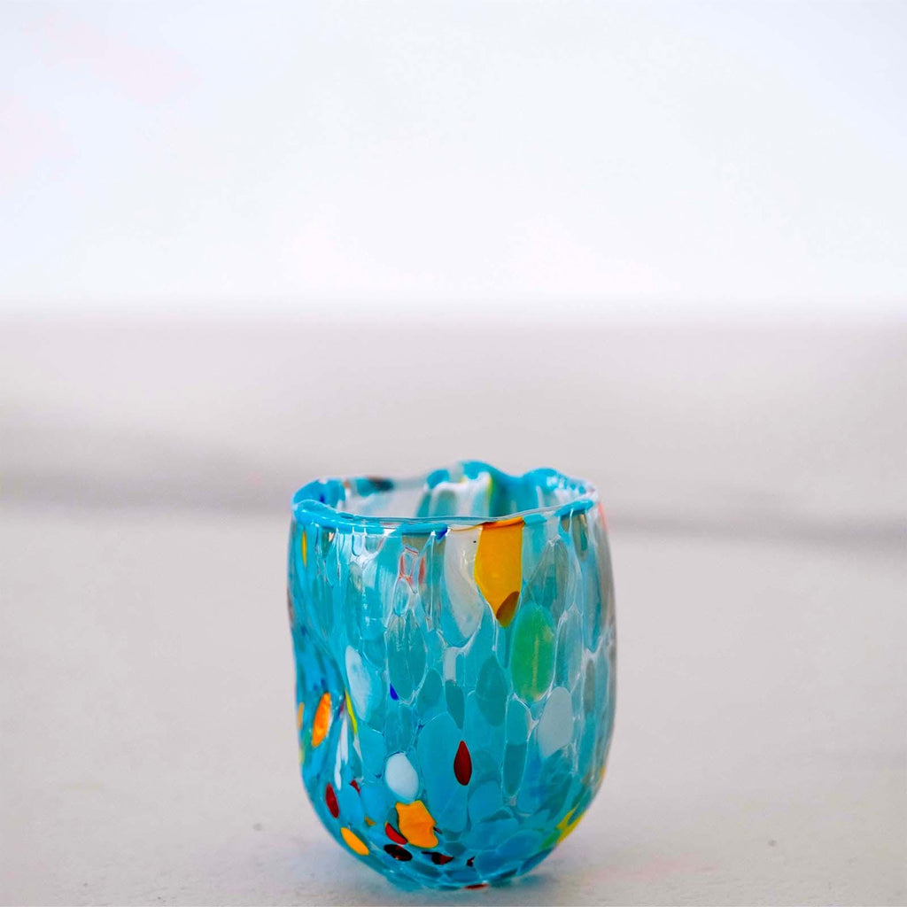 Murano Shot Glass | Certified Murano Glass | Made in Italy | Italian Liqueur Glass | Collection Onde