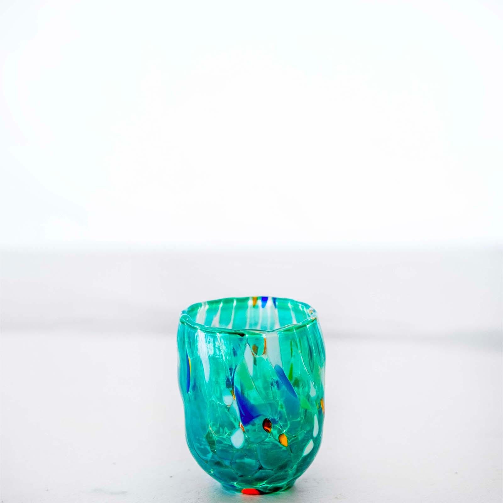 Murano Shot Glass | Certified Murano Glass | Made in Italy | Italian Liqueur Glass | Collection Onde
