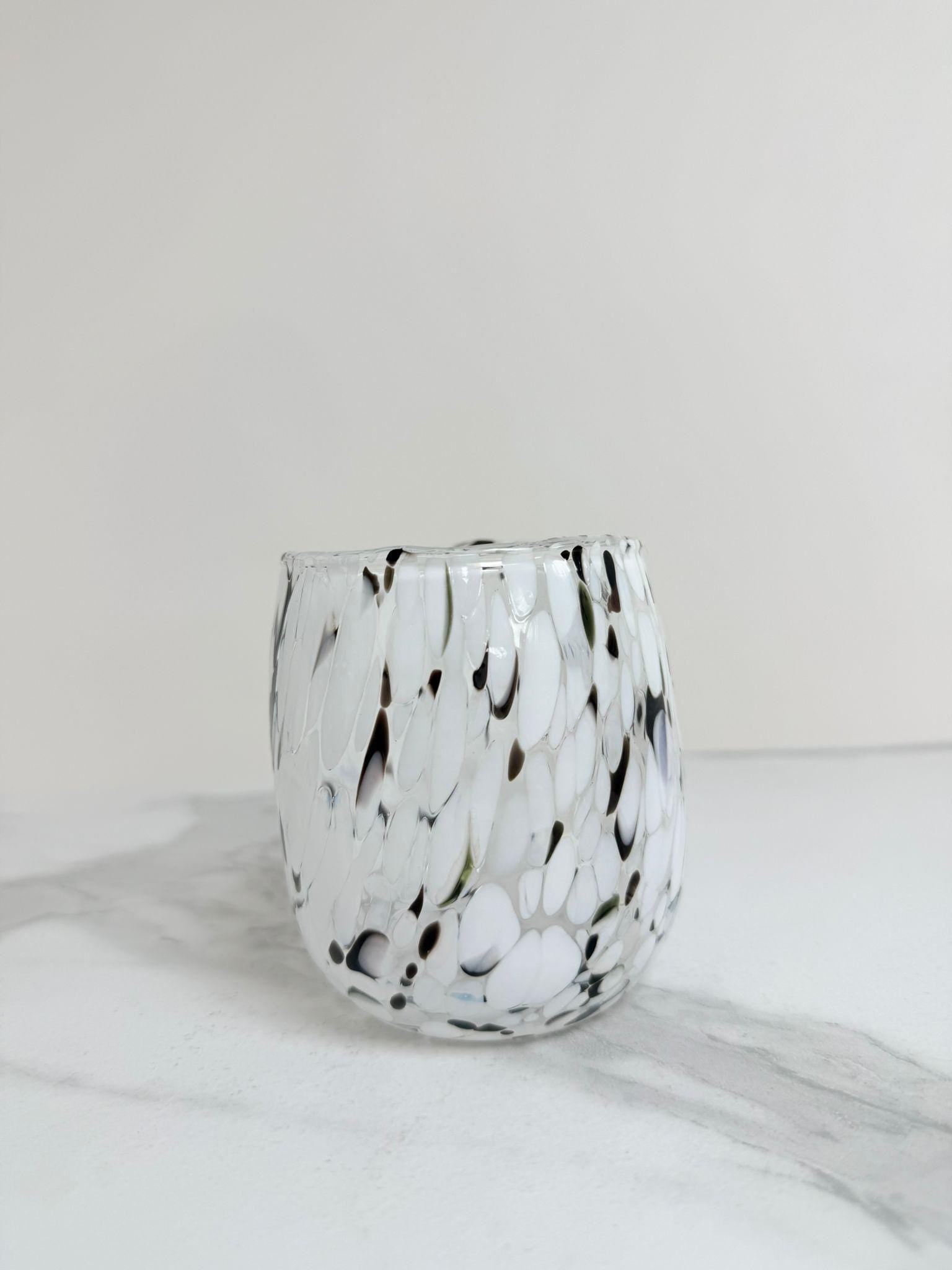 Murano Drinking Glass | Certified Murano Glass | Made in Italy | Water Glass | Collection Onde
